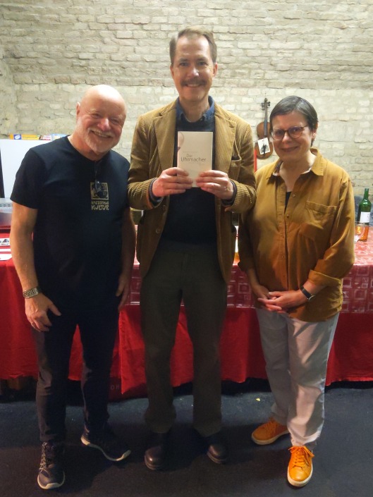 Michael Hausenblas präsentierte "Der Uhrmacher und das Flüstern der Zeit" (Braumüller Verlag)
