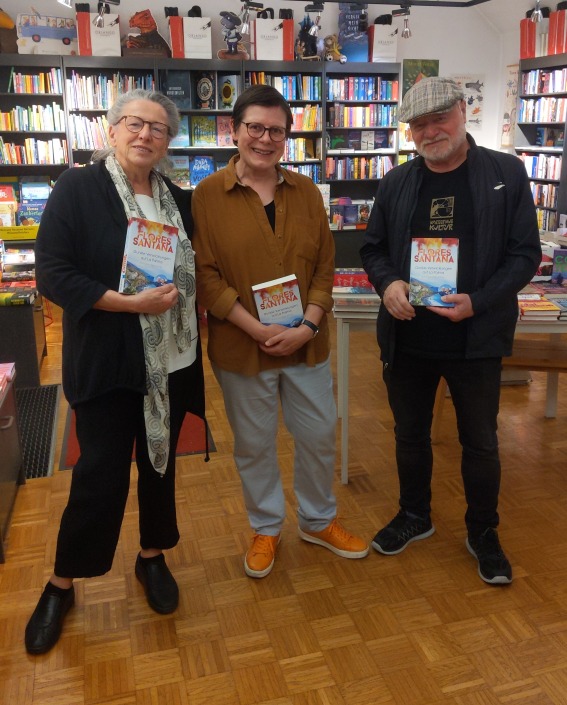 Rotraut Schöberl und Erwin Riedesser präsentierten "Dunkle Verwicklungen auf La Palma" (Ullstein Verlag)