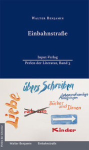 Buchcover Walter Benjamin Einbahnstraße